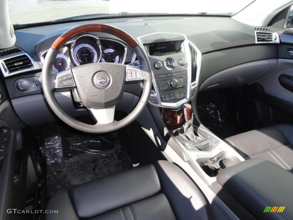 Ebony/Titanium Interior 2011 Cadillac SRX 4 V6 AWD Photo #45157590