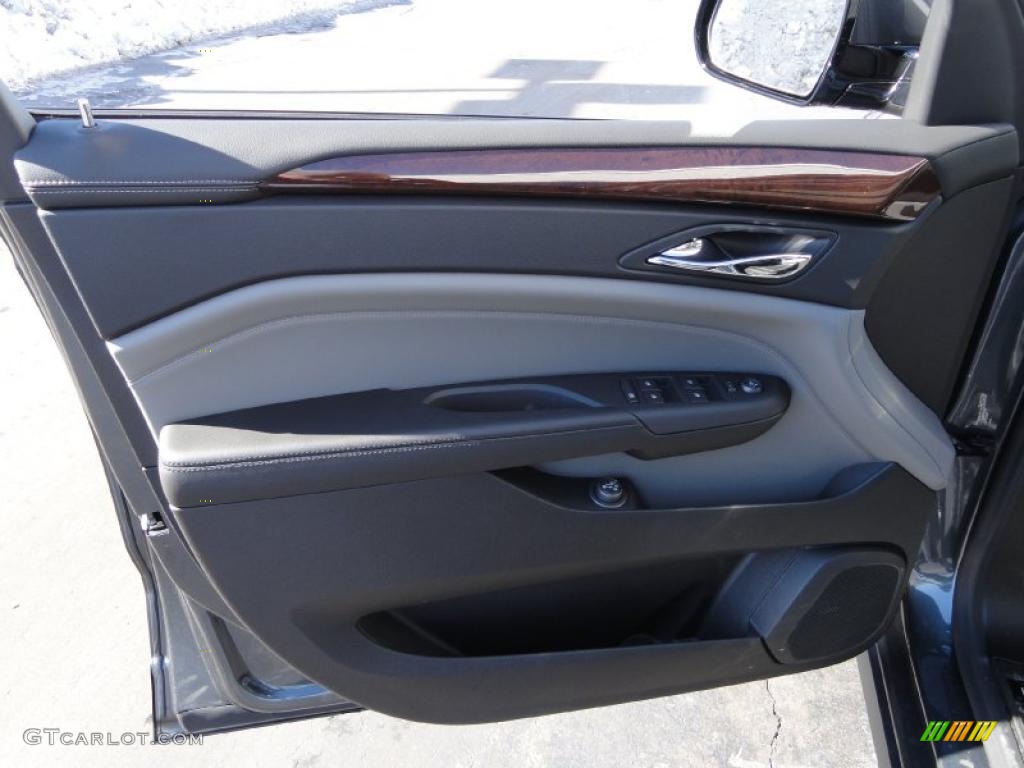 2011 Cadillac SRX 4 V6 AWD Ebony/Titanium Door Panel Photo #45157670
