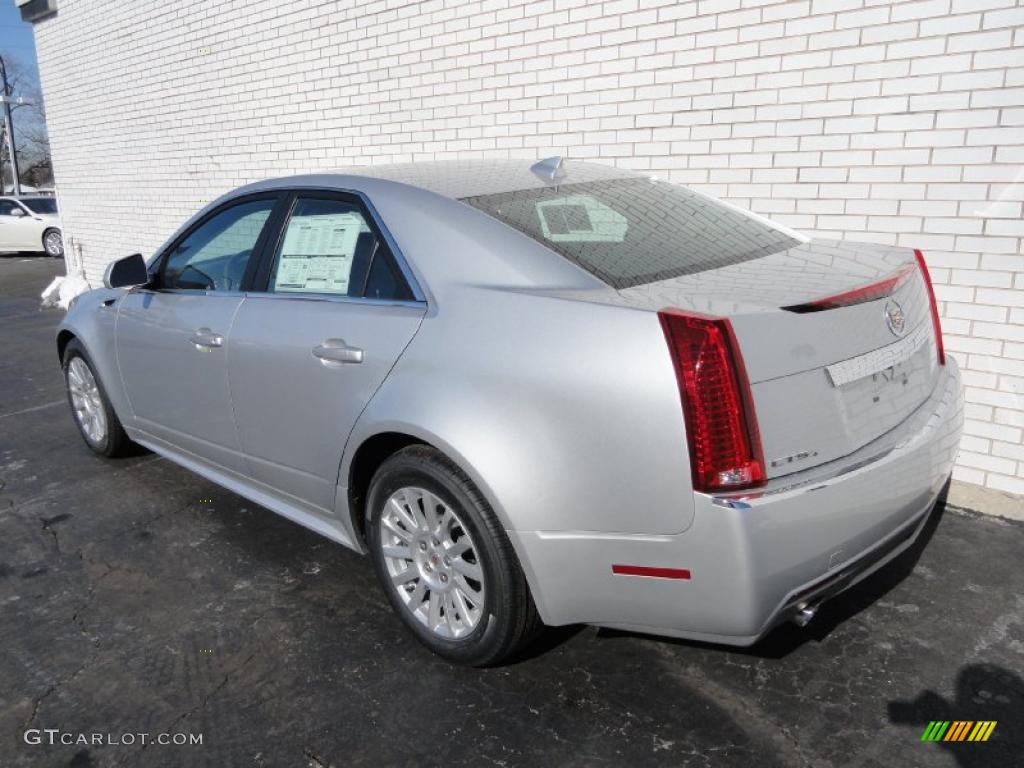 Radiant Silver Metallic 2011 Cadillac CTS 4 3.0 AWD Sedan Exterior Photo #45158436