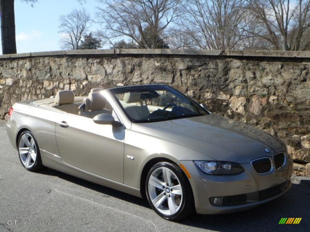 2007 3 Series 335i Convertible - Platinum Bronze Metallic / Cream Beige photo #4