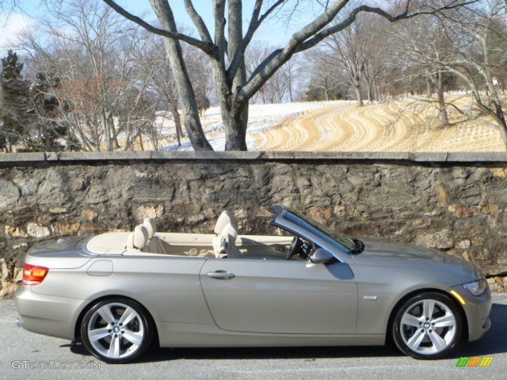 2007 3 Series 335i Convertible - Platinum Bronze Metallic / Cream Beige photo #5