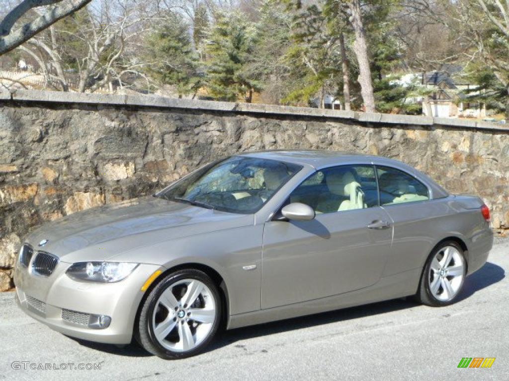 2007 3 Series 335i Convertible - Platinum Bronze Metallic / Cream Beige photo #10