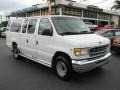 Oxford White - E Series Van E350 Super Duty XL Extended Passenger Photo No. 1