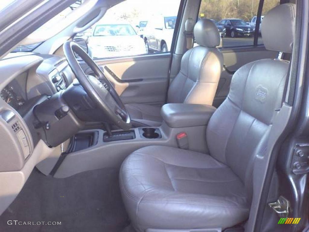 Sandstone Interior 2002 Jeep Grand Cherokee Laredo Photo #45159844
