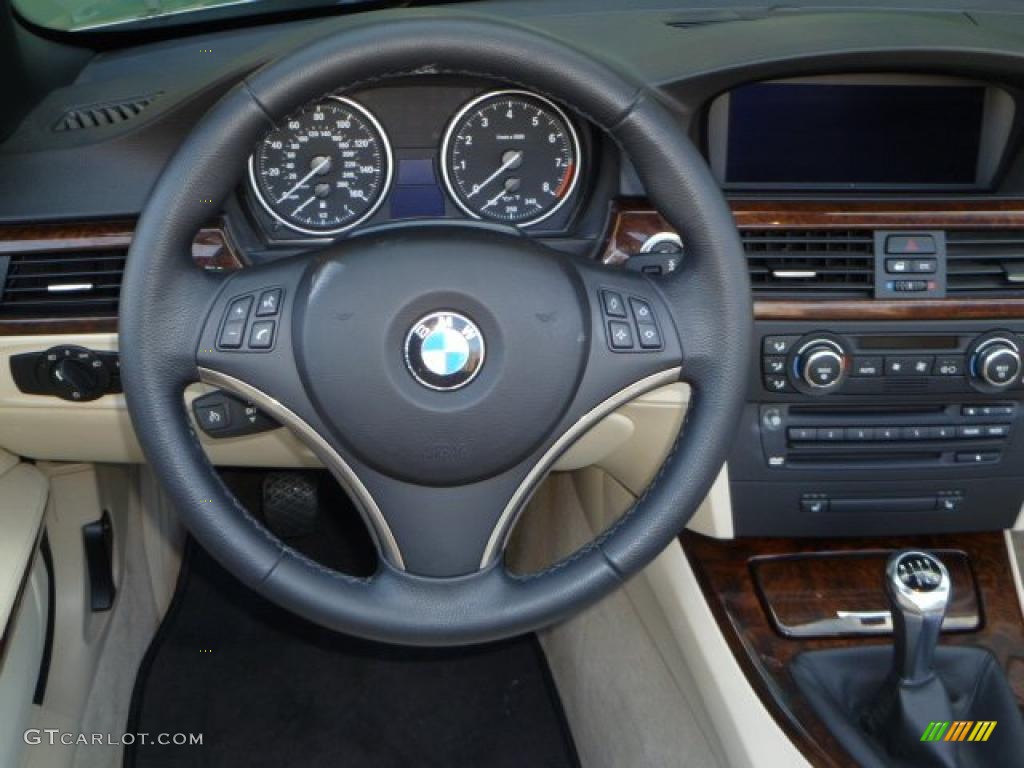 2007 3 Series 335i Convertible - Platinum Bronze Metallic / Cream Beige photo #23