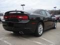 2011 Brilliant Black Crystal Pearl Dodge Charger R/T Plus  photo #3
