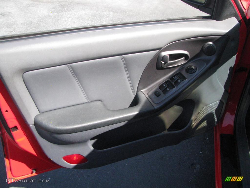 2001 Elantra GT - Cardinal Red / Gray photo #16