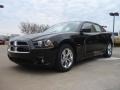 2011 Brilliant Black Crystal Pearl Dodge Charger R/T Plus  photo #7