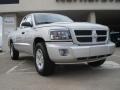 2011 Bright Silver Metallic Dodge Dakota Big Horn Extended Cab  photo #1