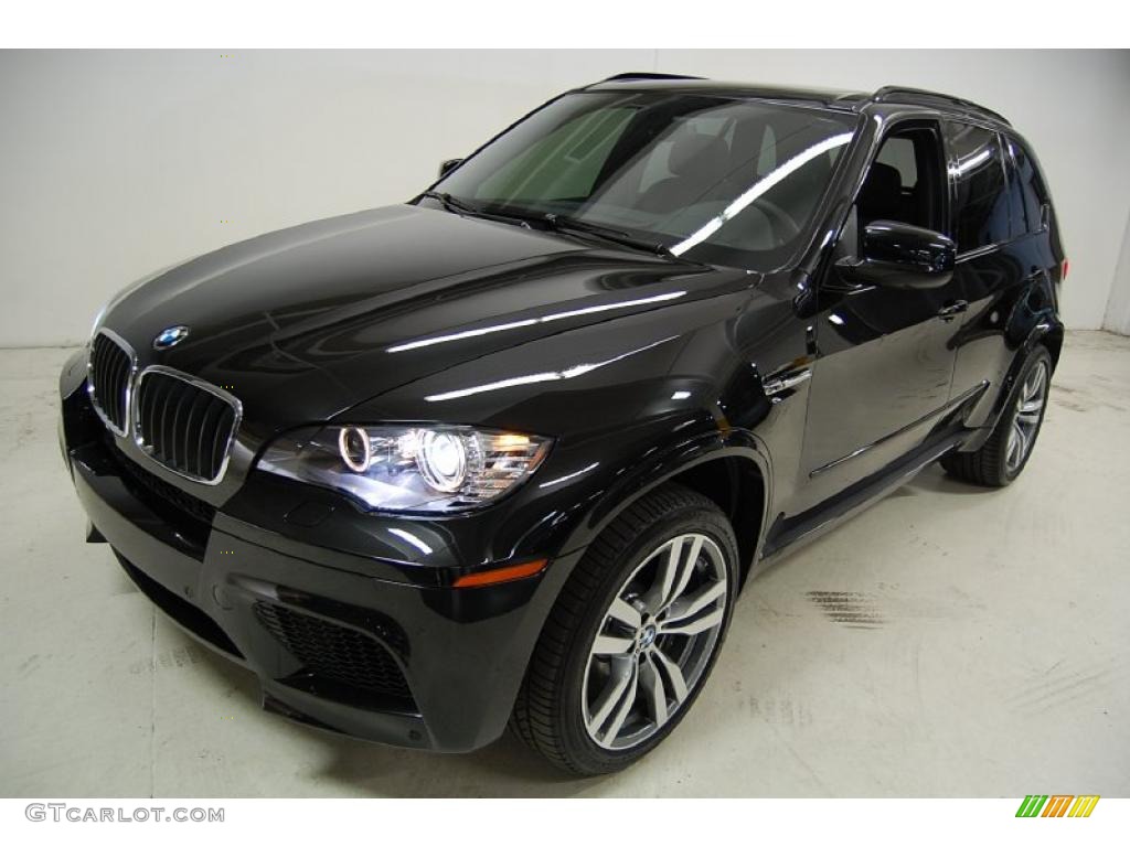 Black Sapphire Metallic 2010 BMW X5 M Standard X5 M Model Exterior Photo #45162369