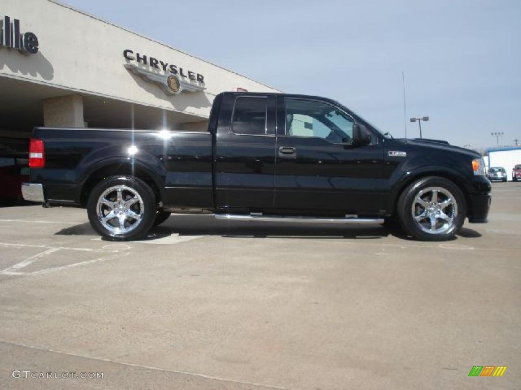 Black 2004 Ford F150 Roush Stage 1 SuperCab Exterior Photo #45163605