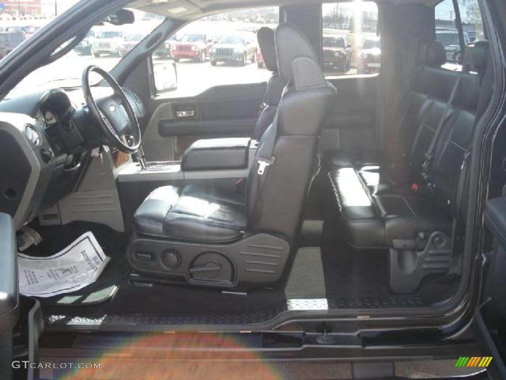 Black Interior 2004 Ford F150 Roush Stage 1 SuperCab Photo #45163717