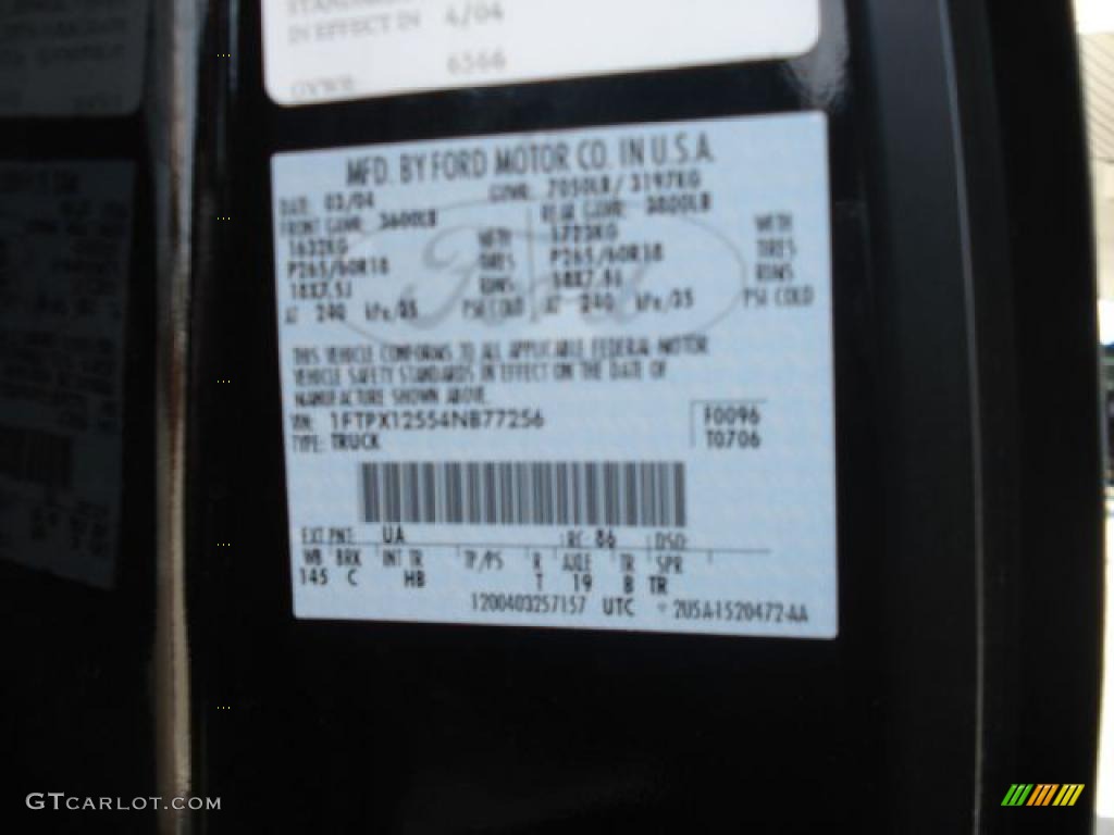 2004 F150 Roush Stage 1 SuperCab - Black / Black photo #39