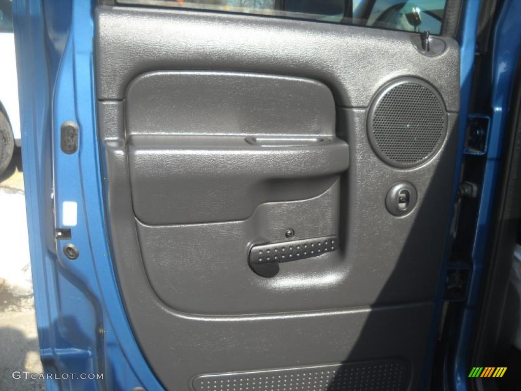 2005 Ram 1500 SLT Quad Cab 4x4 - Atlantic Blue Pearl / Dark Slate Gray photo #10