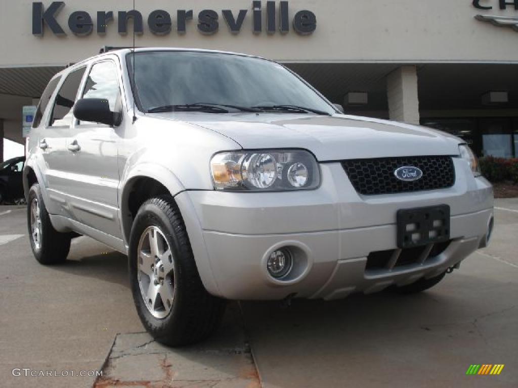 Silver Metallic Ford Escape