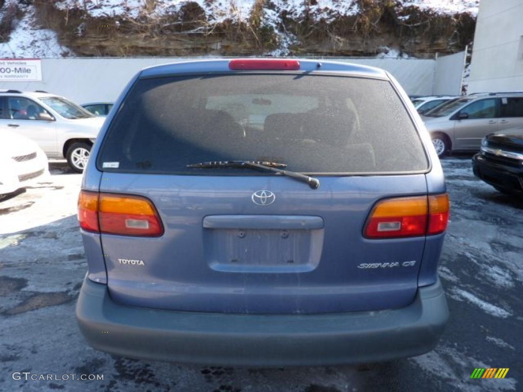 2000 Sienna CE - Denim Blue Pearl / Gray photo #3