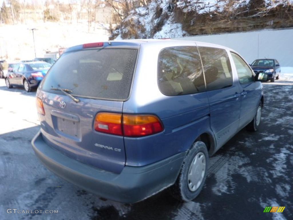 2000 Sienna CE - Denim Blue Pearl / Gray photo #4