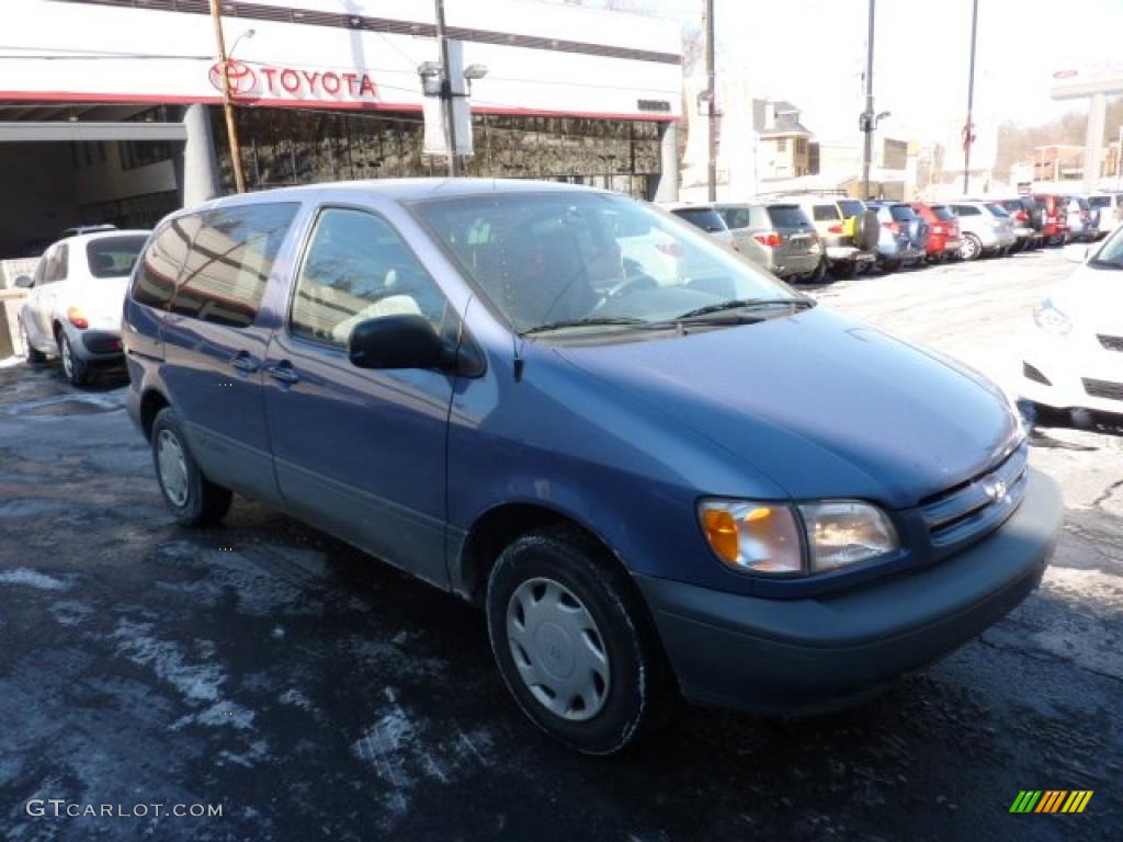 2000 Sienna CE - Denim Blue Pearl / Gray photo #6