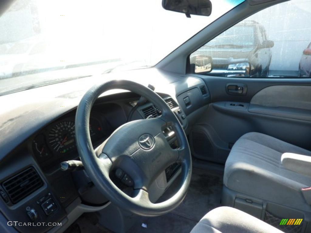2000 Sienna CE - Denim Blue Pearl / Gray photo #15