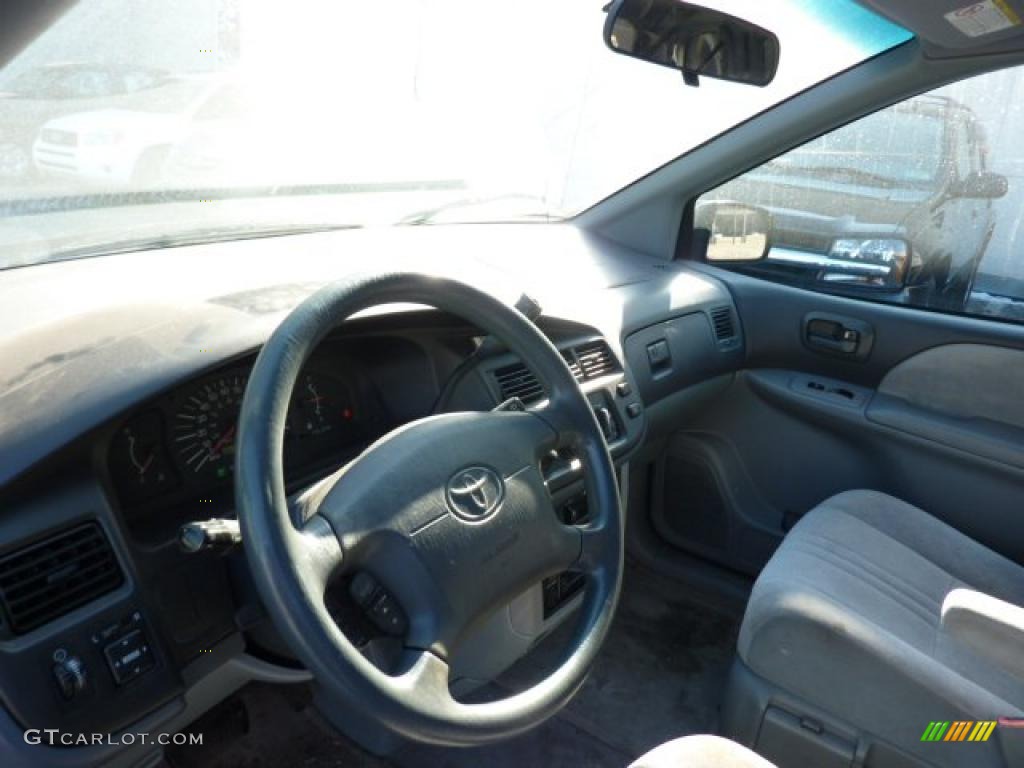 2000 Sienna CE - Denim Blue Pearl / Gray photo #18
