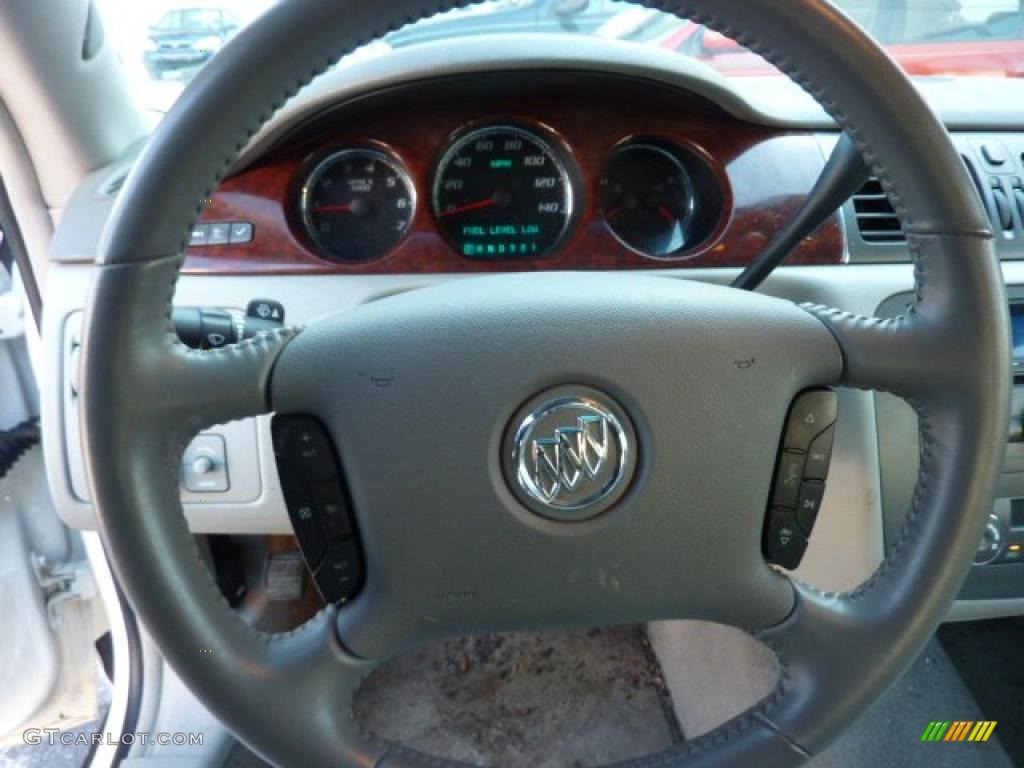 2009 Buick Lucerne CX Titanium Steering Wheel Photo #45166326