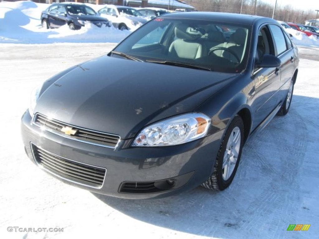 2010 Impala LT - Cyber Gray Metallic / Gray photo #1