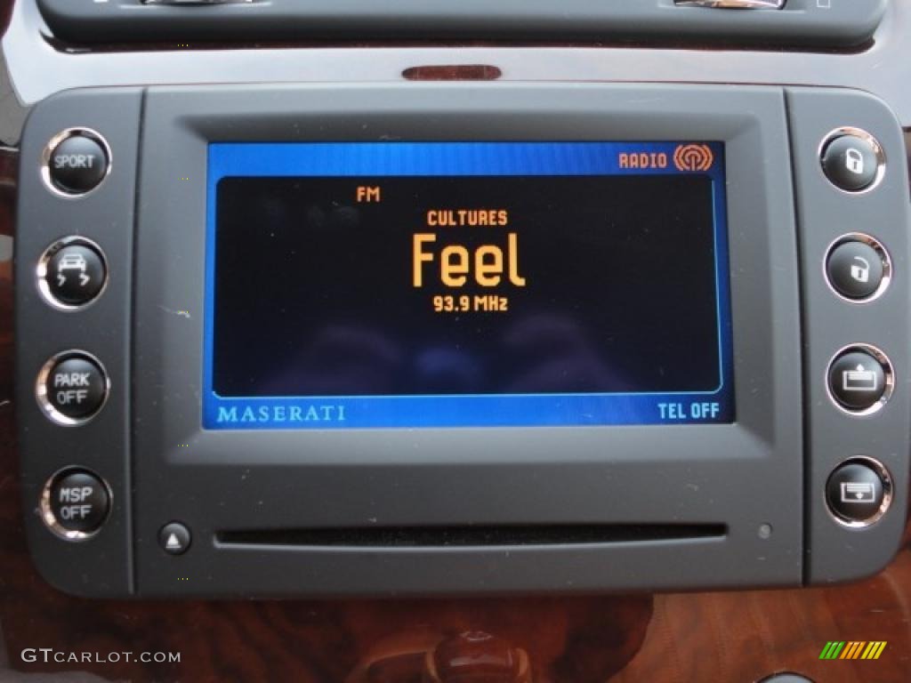 2007 Maserati Quattroporte Executive GT Controls Photo #45170123