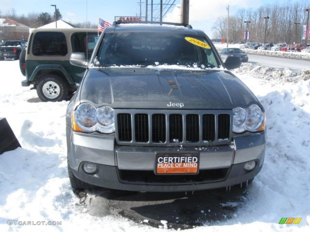 2008 Grand Cherokee Laredo 4x4 - Mineral Gray Metallic / Dark Slate Gray photo #2