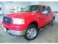 2005 Bright Red Ford F150 XLT SuperCrew 4x4  photo #1
