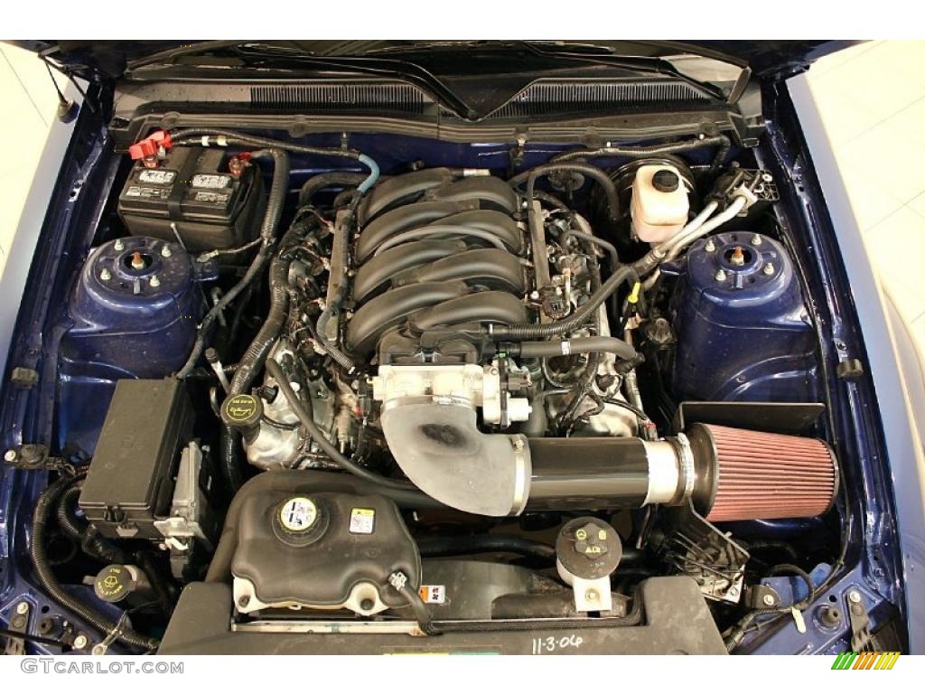 2007 Ford Mustang GT/CS California Special Convertible 4.6 Liter SOHC 24-Valve VVT V8 Engine Photo #45174136