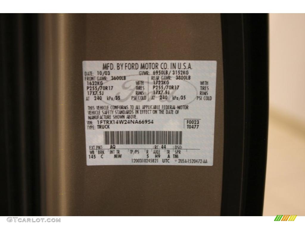 2004 F150 XLT SuperCab 4x4 - Arizona Beige Metallic / Tan photo #16