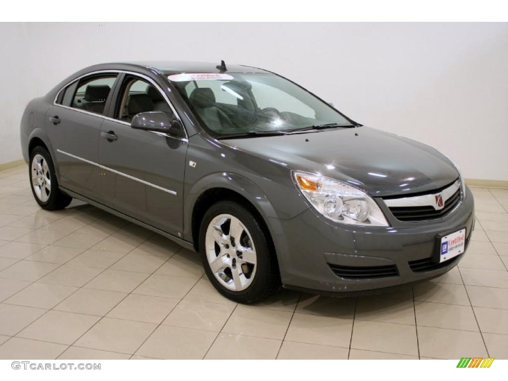 2008 Aura XE 3.5 - Techno Gray / Gray photo #1