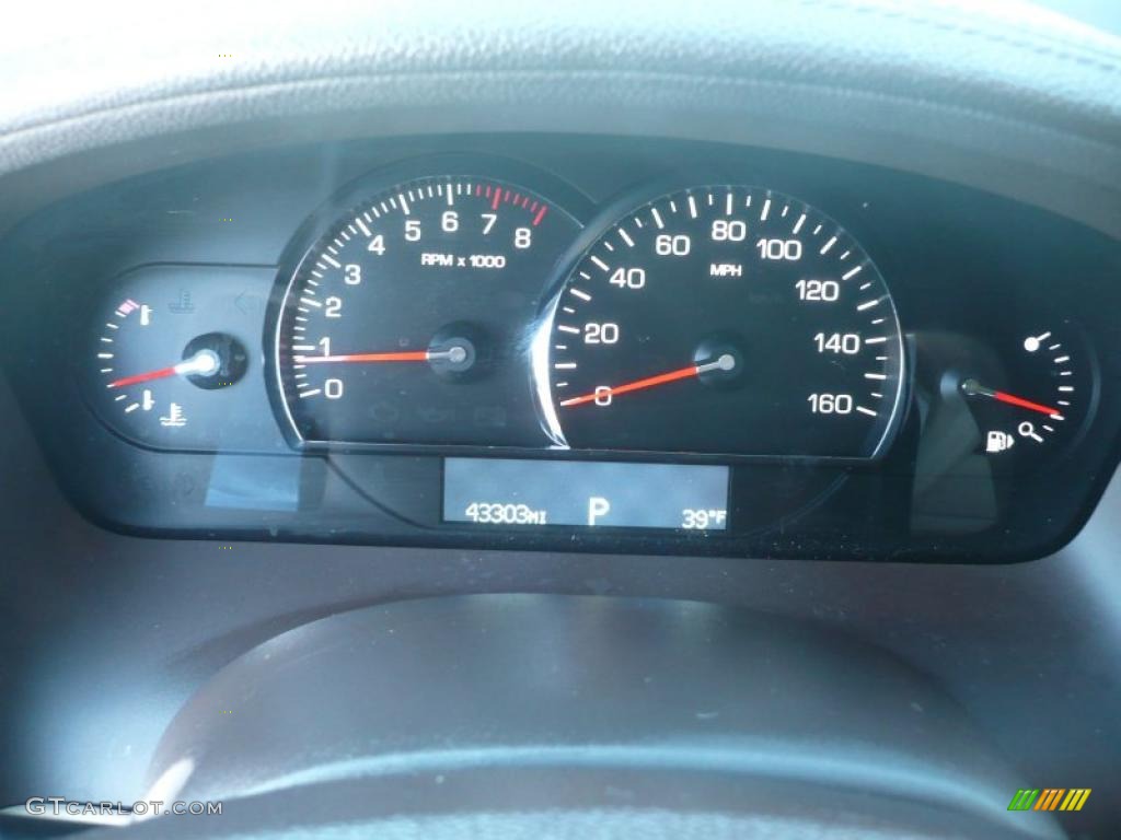 2008 Cadillac SRX 4 V8 AWD Gauges Photo #45176240