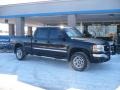 2003 Onyx Black GMC Sierra 2500HD SLT Crew Cab 4x4  photo #1