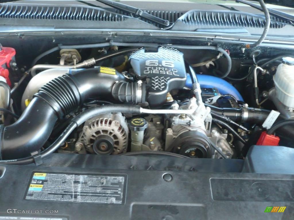 2003 GMC Sierra 2500HD SLT Crew Cab 4x4 6.6 Liter OHV 32-Valve Duramax Turbo-Diesel V8 Engine Photo #45176548
