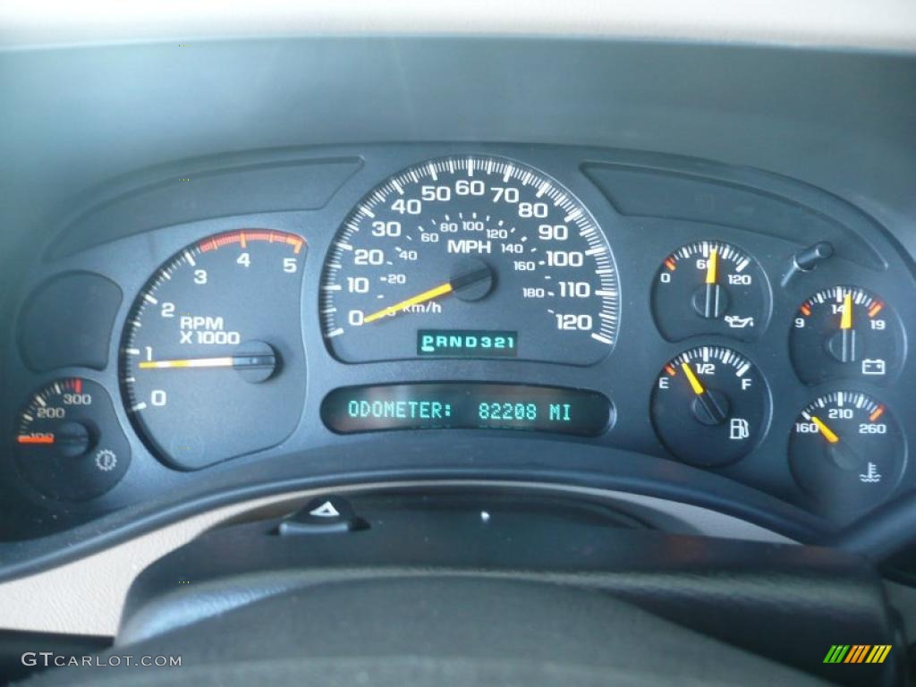 2003 GMC Sierra 2500HD SLT Crew Cab 4x4 Gauges Photo #45176840
