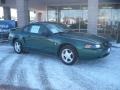 2003 Tropic Green Metallic Ford Mustang V6 Coupe  photo #1