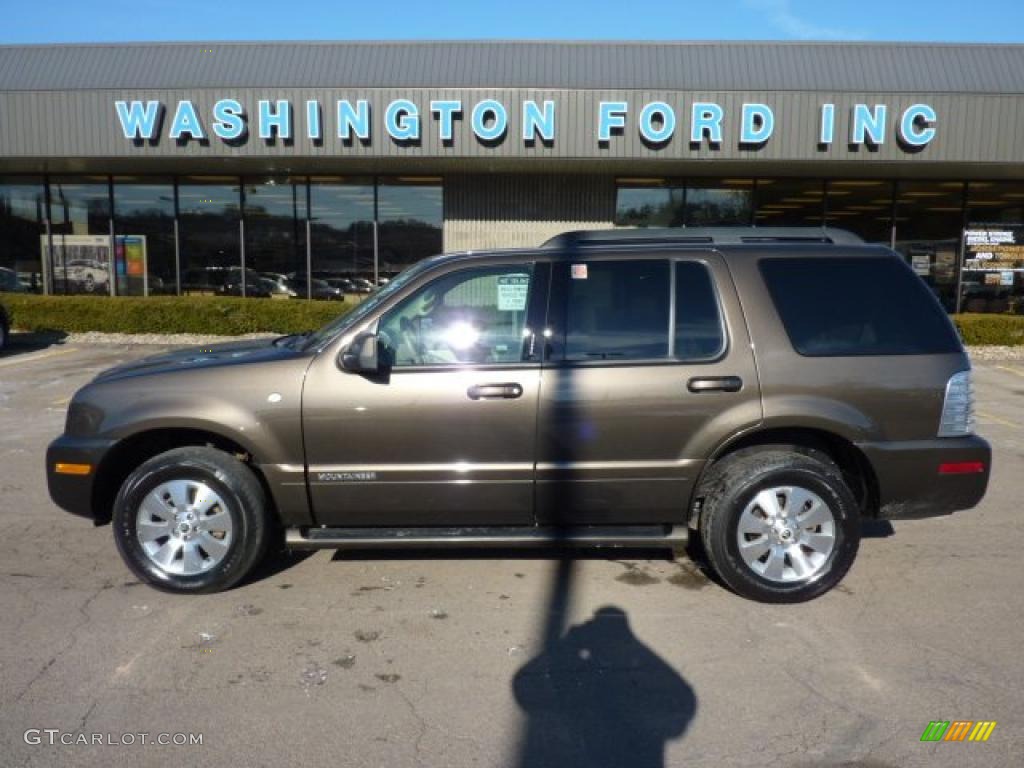 2008 Mountaineer AWD - Stone Green Metallic / Camel photo #1
