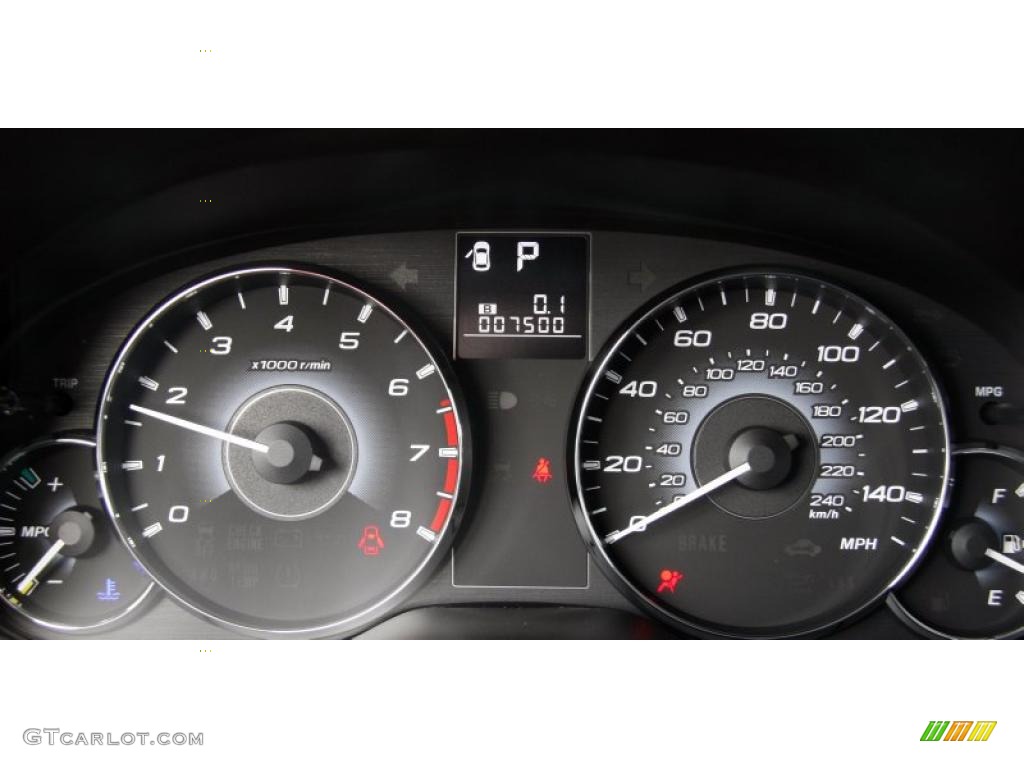 2010 Subaru Outback 2.5i Limited Wagon Gauges Photo #45178728