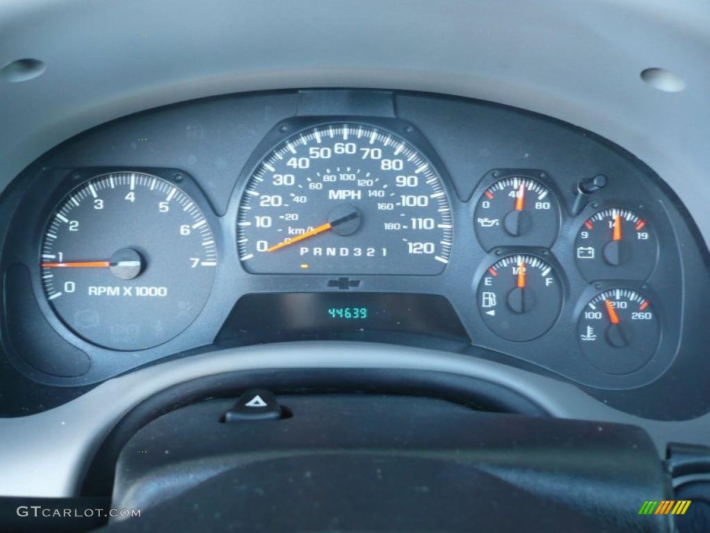 2008 Chevrolet TrailBlazer LT 4x4 Gauges Photo #45178956