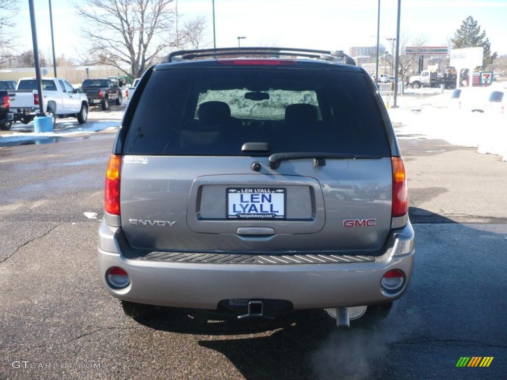 2008 Envoy SLE 4x4 - Steel Gray Metallic / Ebony photo #5