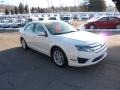 2010 White Suede Ford Fusion SEL V6 AWD  photo #6
