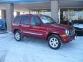 2007 Inferno Red Crystal Pearl Jeep Liberty Limited 4x4  photo #1