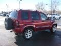 2007 Inferno Red Crystal Pearl Jeep Liberty Limited 4x4  photo #6
