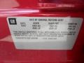 Crystal Red - CTS Sedan Photo No. 6