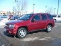 2008 Red Jewel Chevrolet TrailBlazer LT 4x4  photo #2