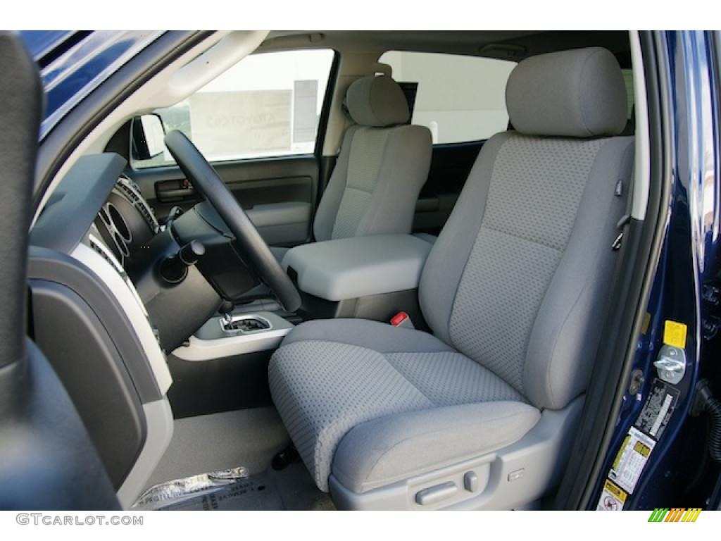 Graphite Gray Interior 2011 Toyota Tundra TRD CrewMax 4x4 Photo #45181305