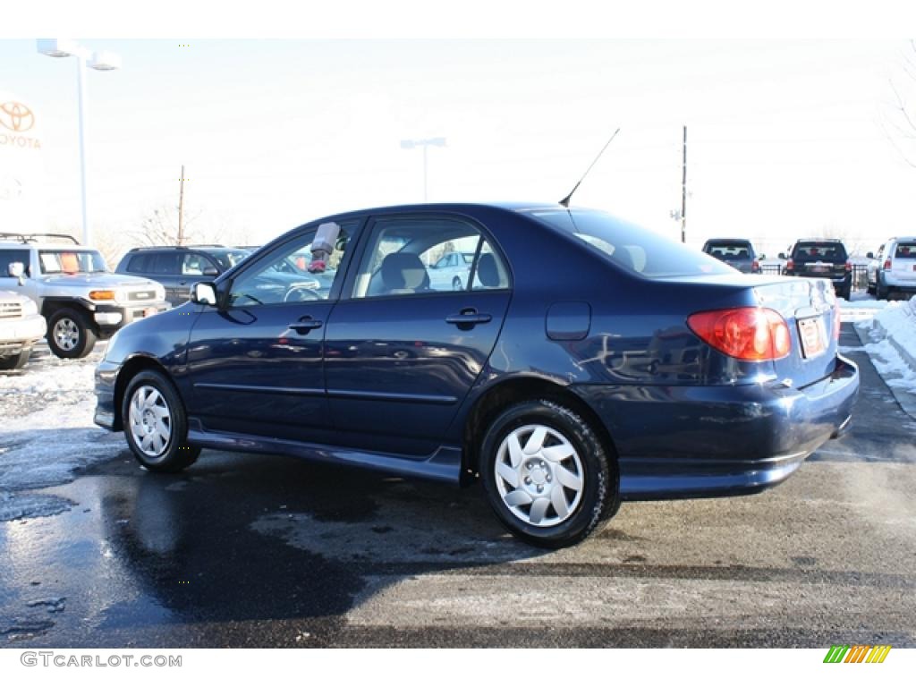 2006 Corolla S - Indigo Ink Pearl / Dark Charcoal photo #4