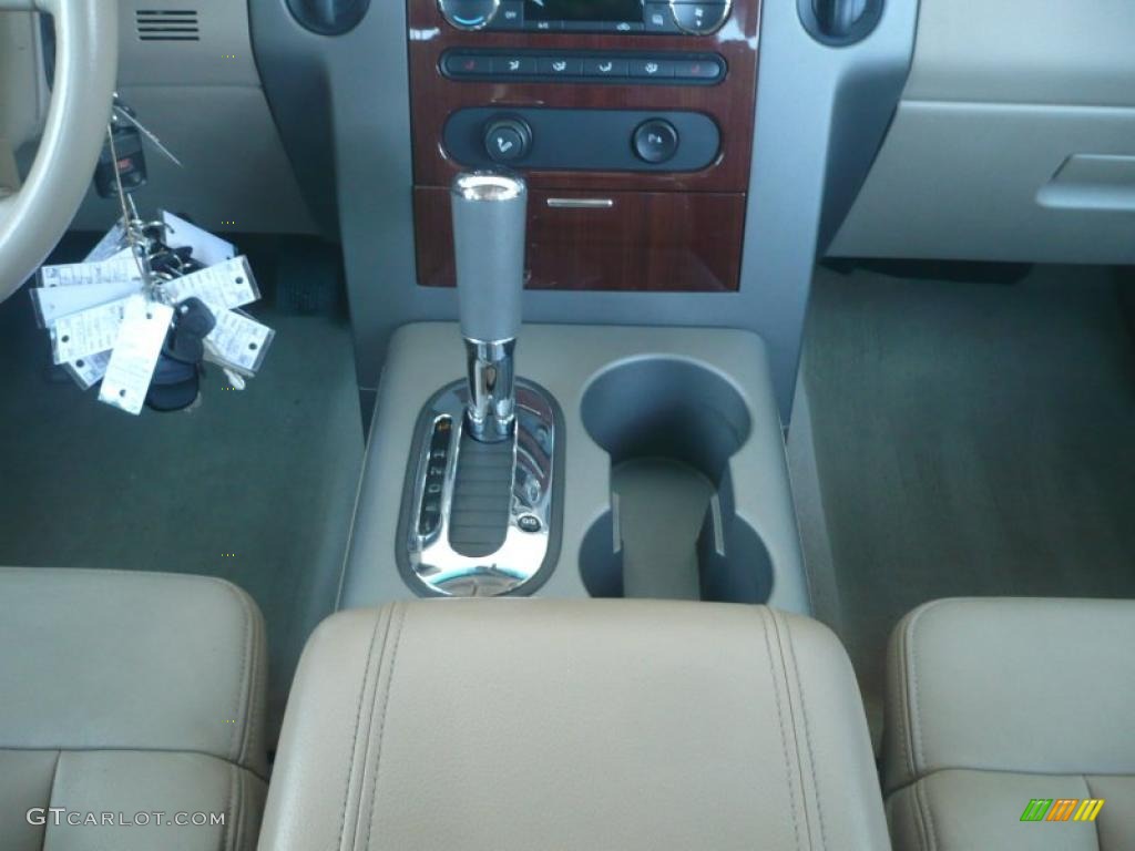 2008 F150 Lariat SuperCrew 4x4 - Redfire Metallic / Tan photo #18