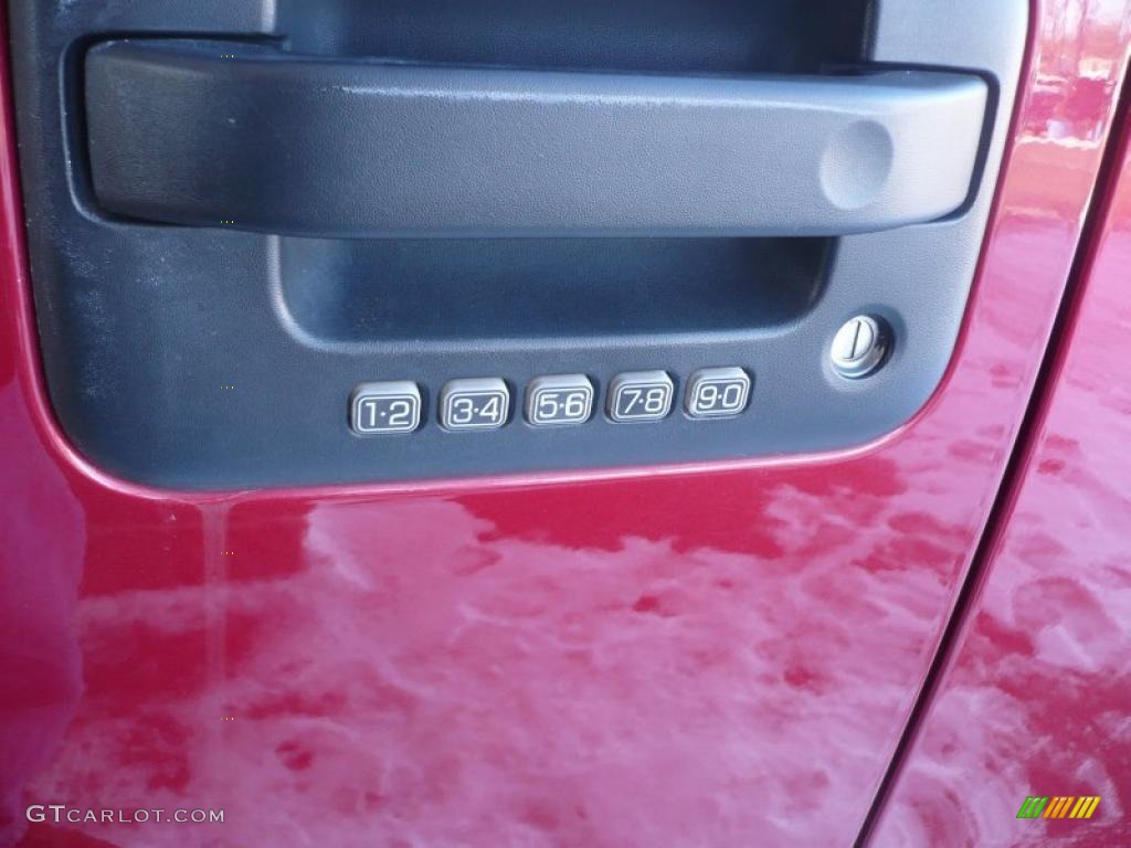 2008 F150 Lariat SuperCrew 4x4 - Redfire Metallic / Tan photo #23
